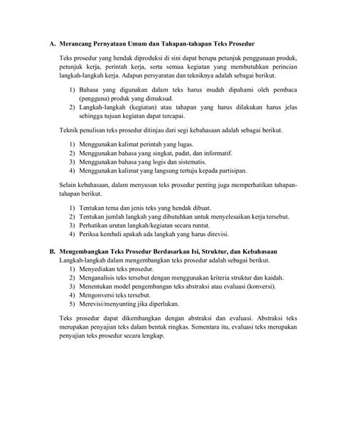 E Modul Bahasa Indonesia Kelas Bab Dhanszt Halaman Pdf