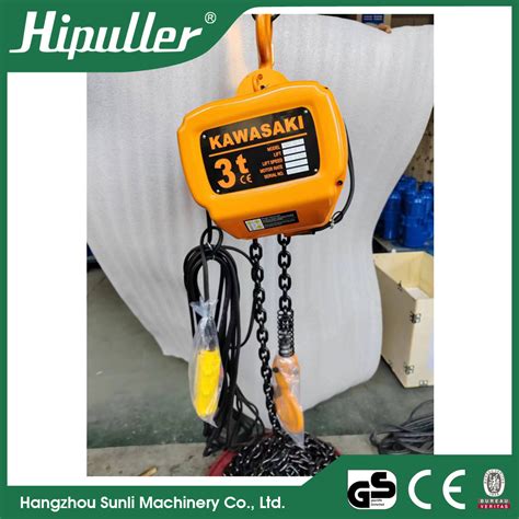 Kawasaki Factory Kgs Electric Chain Hoist For Overhead Bridge Crane