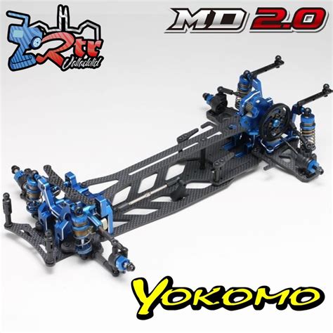 Yokomo Master Drift MD 2 0 2wd 1 10 Kit de montaje Chasis Fibra Edición