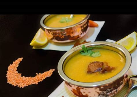 Yellow lentil soup Recipe by Tripolitan Cuisine - Cookpad