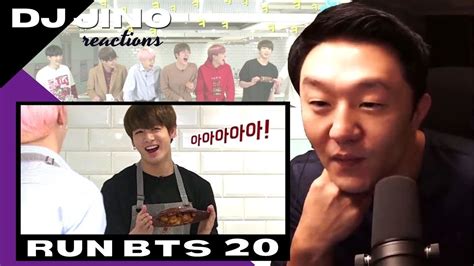 Dj Reaction To Kpop Run Bts Episode Youtube