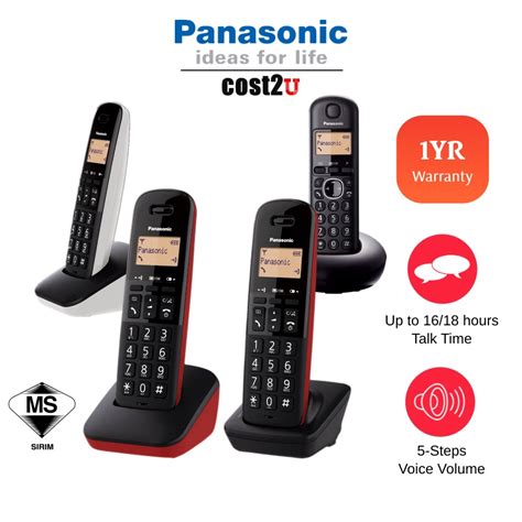 Panasonic Digital Cordless Phone KX TGB31ML1 KX TGB31 KX TGB31ML2 KX