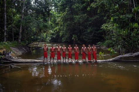 Amazon Tribe Clings To Traditional Way Of Life