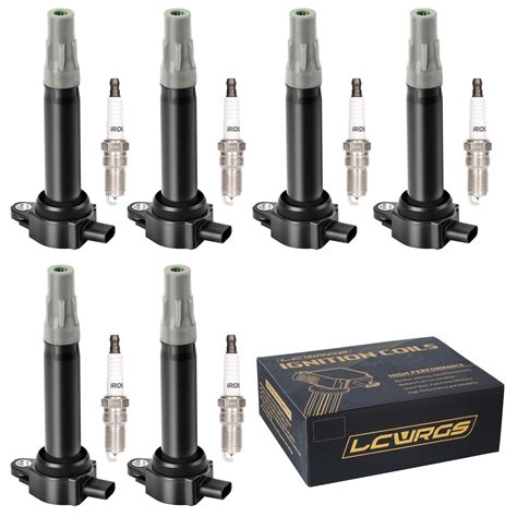 Amazon Set Of 6 Ignition Coil Pack And Spark Plugs Fits For 3 5 V6