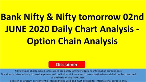 Bank Nifty And Nifty Tomorrow 02nd June 2020 Daily Chart Analysis