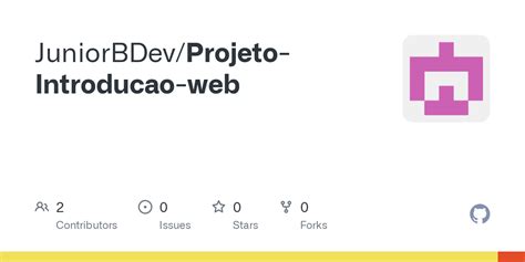 GitHub JuniorBDev Projeto Introducao Web