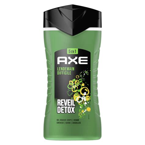 Axe Gel Douche Homme 5 En 1 Lendemain Difficile 250ml Inci Beauty