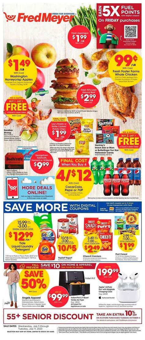 Fred Meyer Weekly Ad Preview >> Next Week