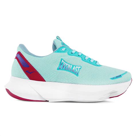 T Nis Everlast Versa Feminino Azul Rosa