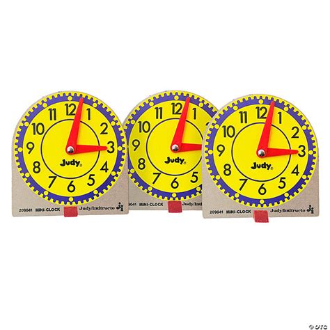 Judy Instructo Mini Judy® Clocks Clock | Oriental Trading