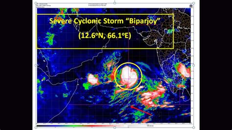 Cyclone Biparjoy Rapidly Intensifies Into Severe Cyclonic Storm See Pics