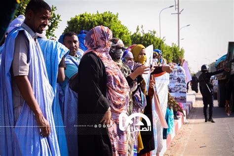 تظاهرات في محيط قصر العدل تزامنا مع محاكمة العشرية فيديو الصحراء