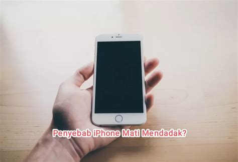 Wajib Baca Inilah Alasan Mengapa Hp Iphone Sering Mati Mendadak