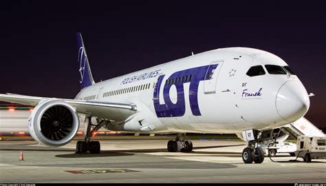 SP LRF LOT Polish Airlines Boeing 787 8 Dreamliner Photo By Emil