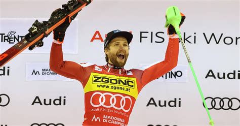 Madonna Di Campiglio Marco Schwarz Gewinnt Nacht Slalom Nach