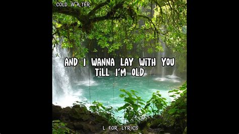 Cold Water Major Lazer Ft Justin Bieber Lyrics Youtube