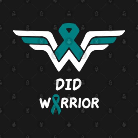 Dissociative Identity Disorder Did Awareness Warrior Support Survivor Teal Ribbon Ts