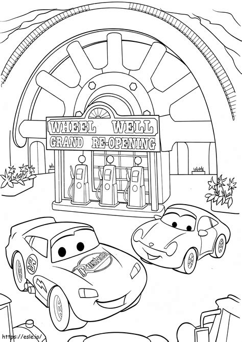 1540785528 Disney Cars Coloring Pages 3 Coloring Page