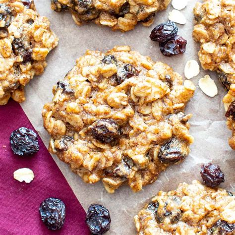 Chewy Oatmeal Raisin Cookie Recipe Vegan Gluten Free Refined Sugar