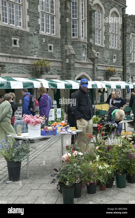 Tavistock Farmers' Market, Tavistock, Dartmoor, Devon Stock Photo - Alamy