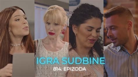 Igra sudbine 814 epizoda Kako patološka ljubomora razara odnose a