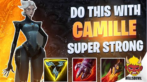 Wild Rift Camille Is Super Strong If You Do This Camille Gameplay Guide And Build Youtube