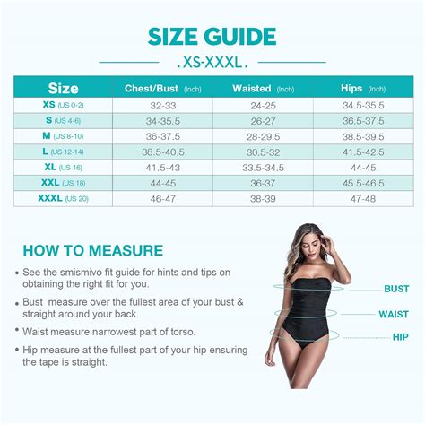 Smismivo Womens Strapless One Piece Tummy Control Swimsuit Vintage