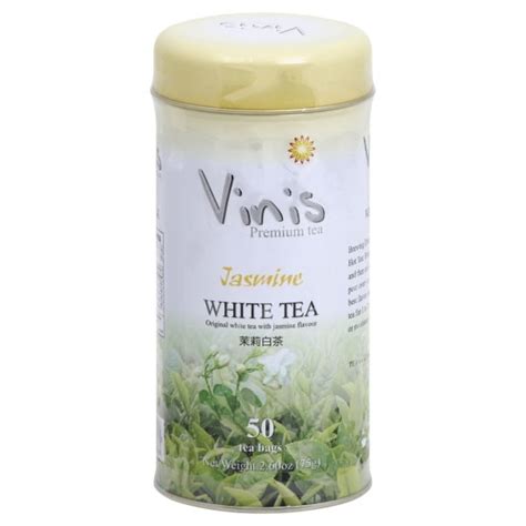 Vinis Jasmine White Tea Boxes Tea Bags Per Box Walmart