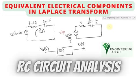 Preview Of Electric Circuit Analysis Using Laplace Transform RC