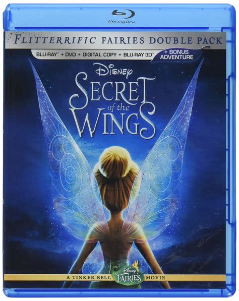 Secret Of The Wings Four Disc Combo Blu Ray 3D Blu Ray DVD Digital