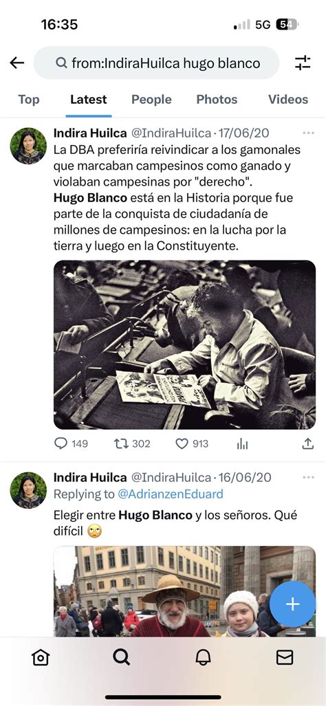 Eugenio On Twitter Rstofenmacher Asumo Que La Otra Es Indira Huilca