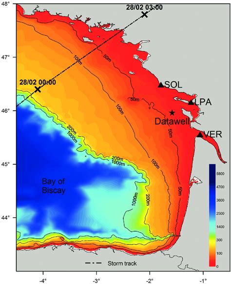 Bay Of Biscay Map