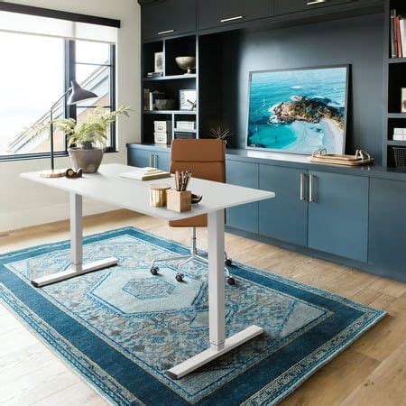 Homall 48" × 24" Electric Height Adjustable Standing Desk Home Office ...