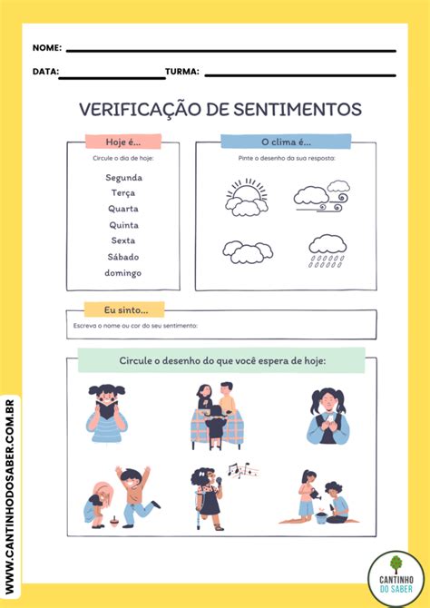 Atividades Para Volta S Aulas