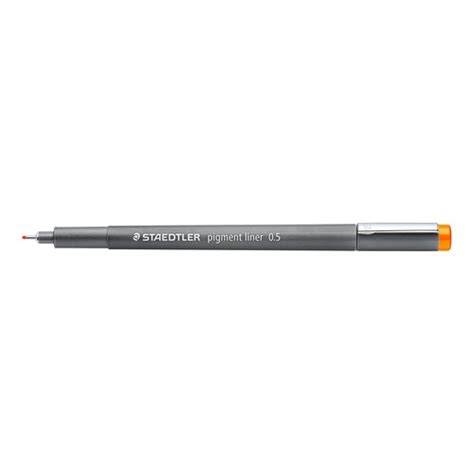 Tuschezeichner Pigment Liner 308 05mm Orange Staedtler 30805 4 Kaufen