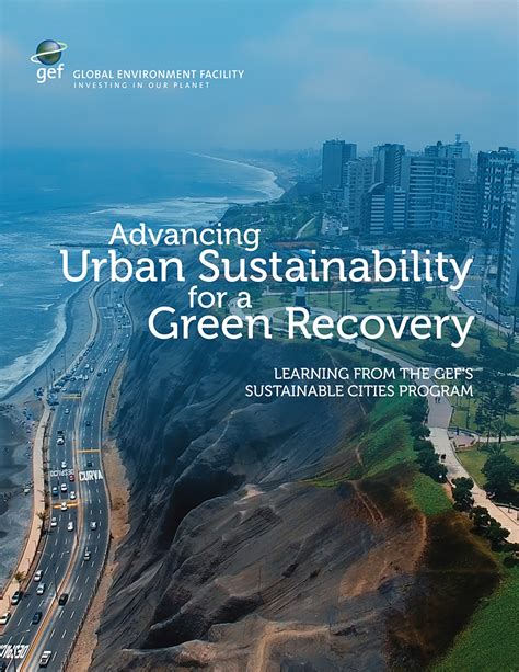 Advancing Urban Sustainability For A Green Recovery GEF