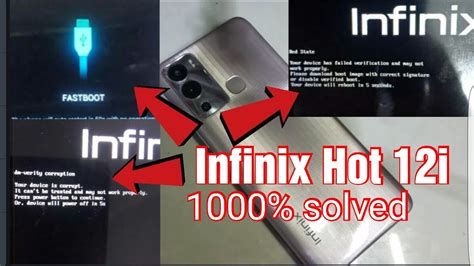 Infinix Hot I Dm Verity Corruption Red State Stuck Restart