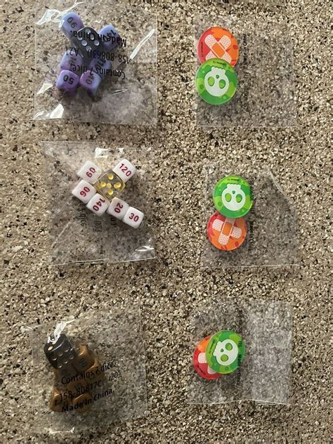 Pokemon Etb Damage Counters Dice Sealed Random Set Dice Damage