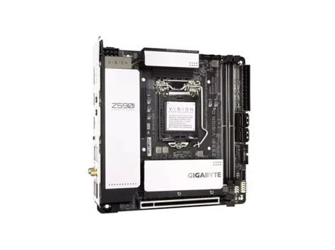 GIGABYTE Z590I VISION D White Mini ITX Motherboard Thunderbolt 4 TB4