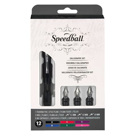 Speedball Calligraphy Fountain Pen Set Jerrys Artarama