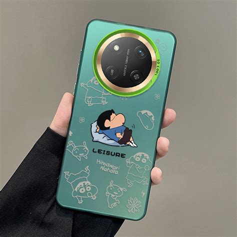 Honor X9c 5G เคสเงนสพรเมยมฝาหลงนารก Crayon Shin chan Matte