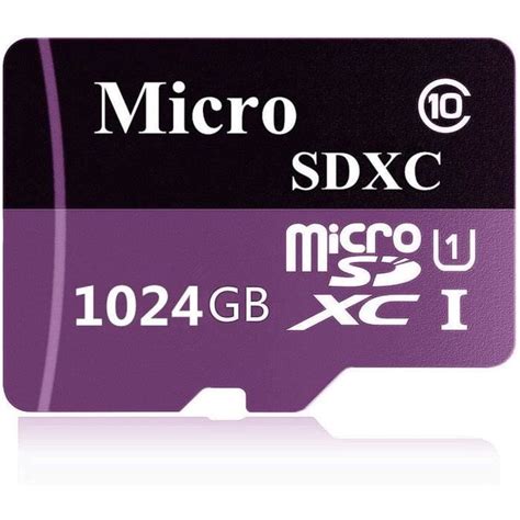 Carte micro sd 128 go 256 go 400 go 512 go 1024 go mémoire haute