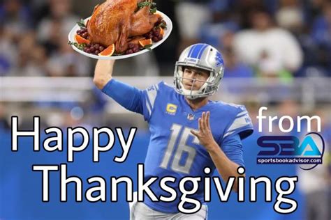 Thanksgiving Day NFL Games Action Report - Sportsbook Advisor from SBA