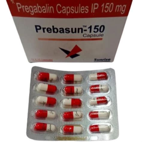 Prebasun Pregabalin Ip Capsules Mg Tablet At Stripe