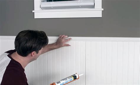 How To Install Beadboard Wainscoting Diy Otosection