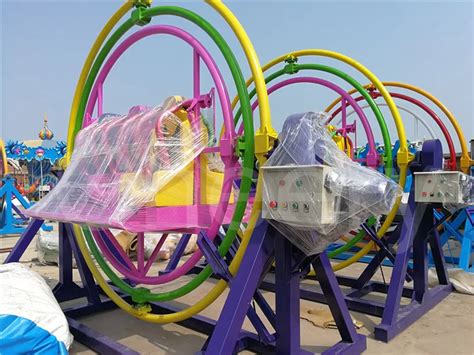 Trading Hot Products Amusement Park Rotating Human Gyroscope Rides 3d