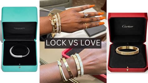 Tiffany S New ICON Lock Bracelet VS Cartier LOVE Bracelet L WHICH ONE