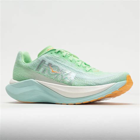 Hoka Mach X Womens Lime Glow Sunlit Ocean Fatenmahran