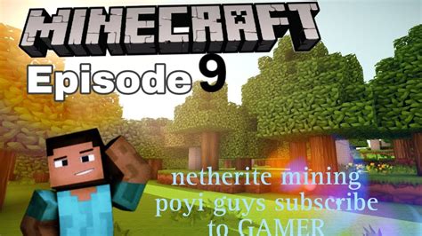 Netherite Mining Poyi Guys Subscribe To Gamer Adwaith 1 ️ Youtube