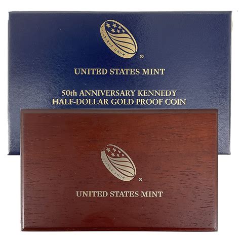 2014 50th Anniversary Proof Gold Kennedy US Coins Csnmint